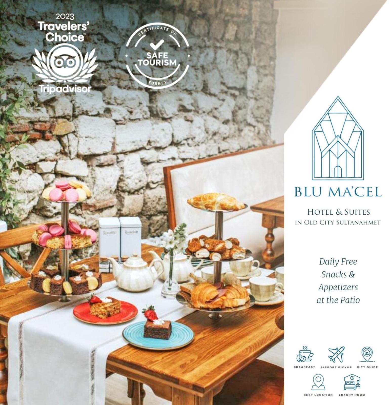 Blu Macel Hotel & Suites -Old City Sultanahmet Istambul Exterior foto